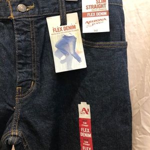 NWT Dark Rinse Jeans,  Slim, Straight size 34x30